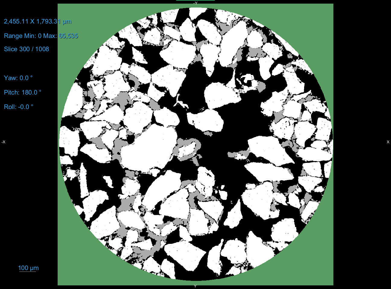 Engineered Biopolymer Composite 3D reconstruction animation sequence A
