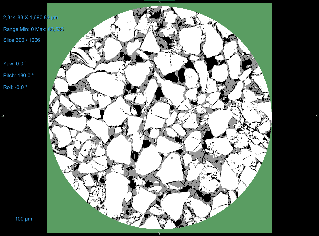 Engineered Biopolymer Composite 3D reconstruction animation sequence B